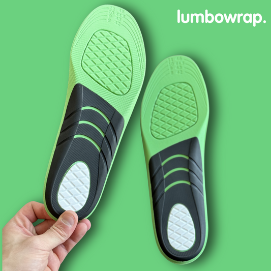 Lumbowrap® - The Plantar Fasciitis Insoles For Heavy People (2 pairs)