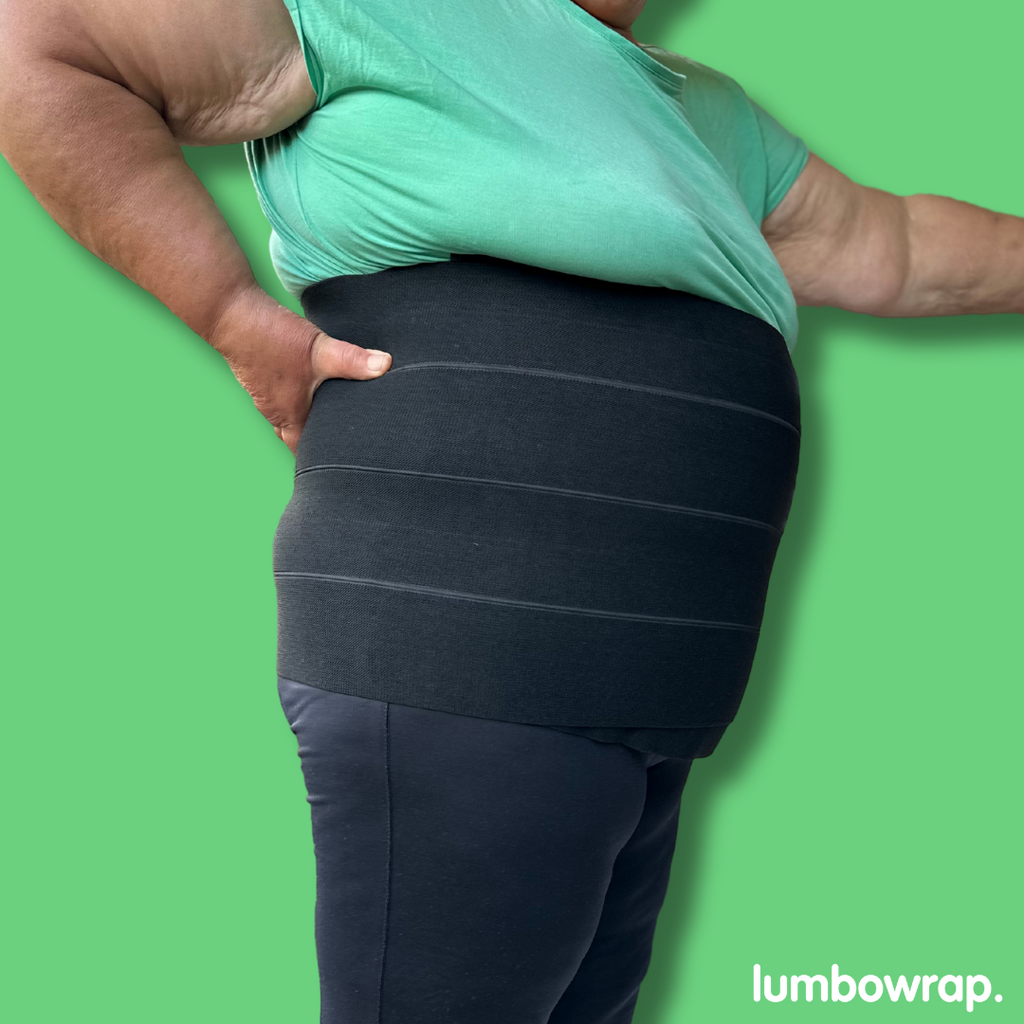 Lumbowrap® - The Plus-Size Belly Wrap For People With Back Pain From Having A Big Belly
