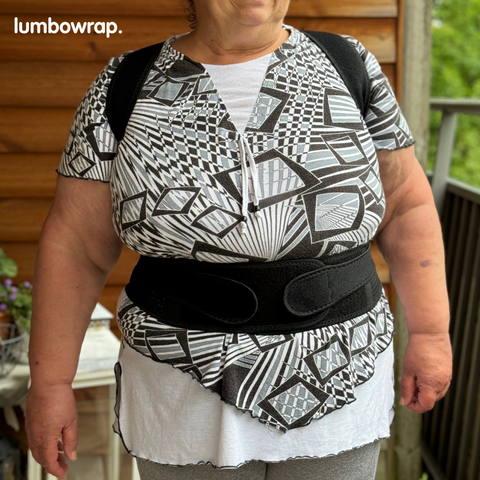 Lumbowrap® - The Plus-Size Posture Corrector For Big People