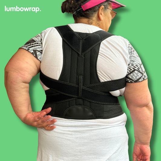 Lumbowrap® - The Plus-Size Posture Corrector For Big People