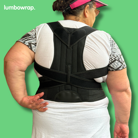 Lumbowrap® - The Plus-Size Posture Corrector For Big People