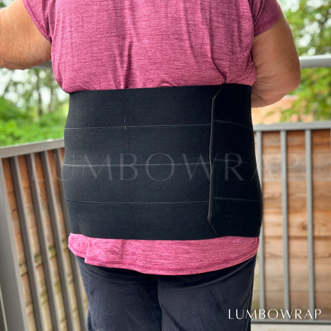 Lumbowrap® - The Plus-Size Belly Wrap For People With Back Pain From Having A Big Belly