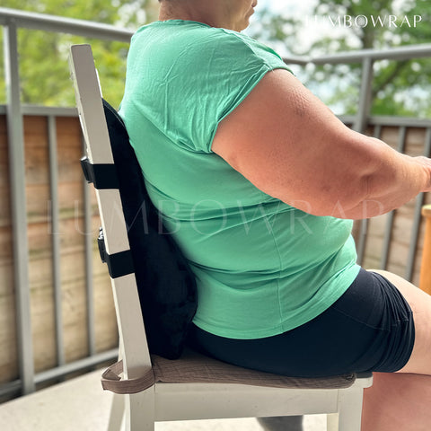 Lumbowrap® - The Plus-Size Lumbar Cushion Support For Big People With Back Pain